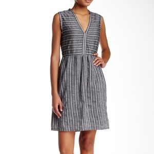 Max Studio Blue Chambray Sleeveless Dress SMALL